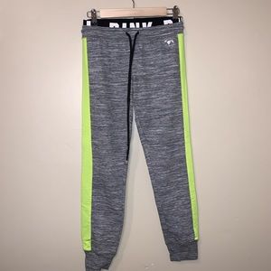 Pink Victoria’s Secret jogger leggings size small